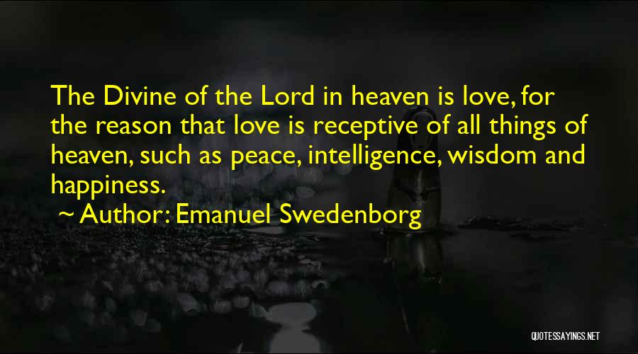 Emanuel Quotes By Emanuel Swedenborg