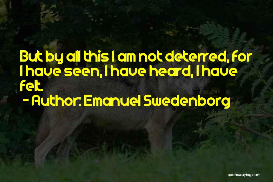 Emanuel Quotes By Emanuel Swedenborg