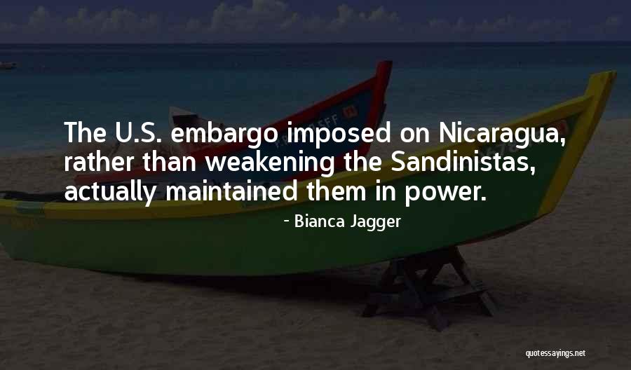 Embargo Quotes By Bianca Jagger Embargo Quotes By Bianca Jagger