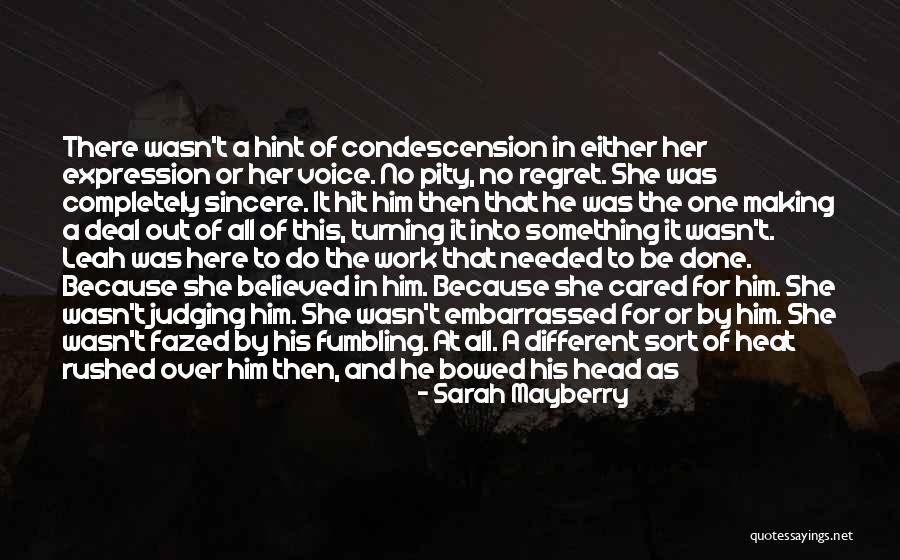 Embarrassed Love Quotes By Sarah Mayberry Embarrassed Love Quotes By Sarah Mayberry
