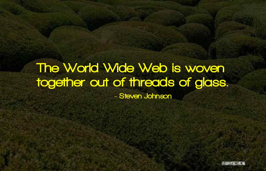 Embassies And Consulates Quotes By Steven Johnson