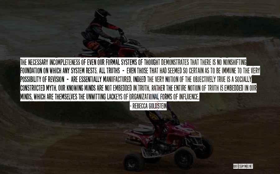 Embedded Systems Quotes By Rebecca Goldstein Embedded Systems Quotes By Rebecca Goldstein