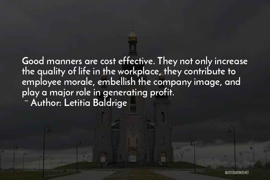 Embellish Quotes By Letitia Baldrige