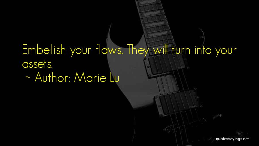 Embellish Quotes By Marie Lu