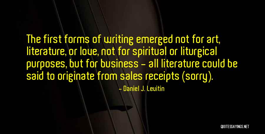 Embittered City Quotes By Daniel J. Levitin Embittered City Quotes By Daniel J. Levitin