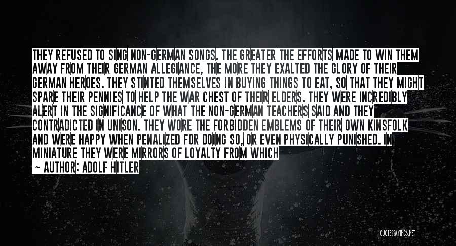 Emblems Quotes By Adolf Hitler