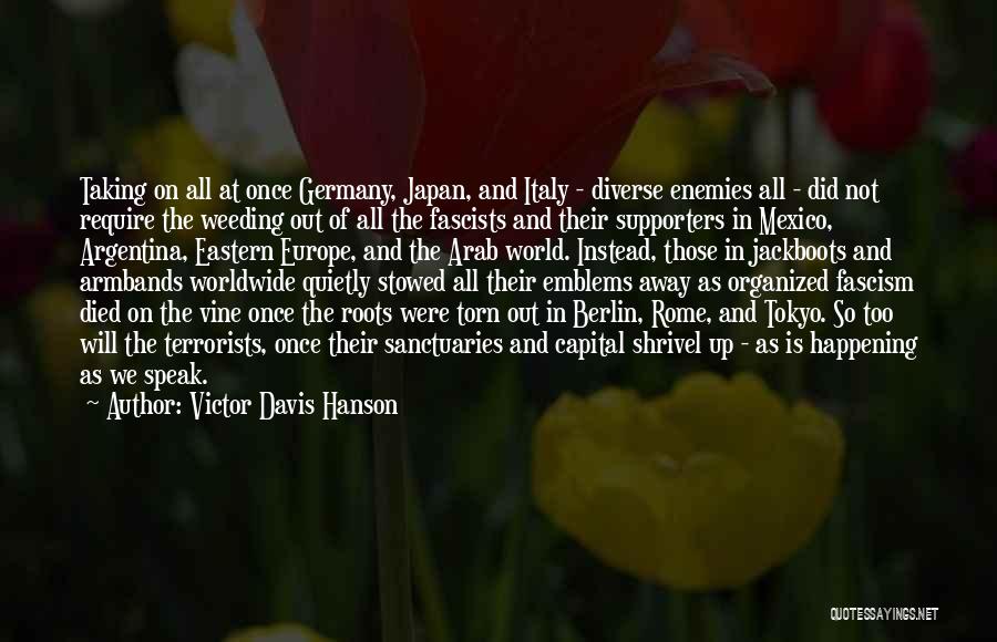 Emblems Quotes By Victor Davis Hanson