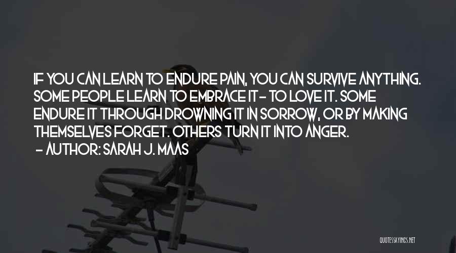 Embrace Pain Quotes By Sarah J. Maas