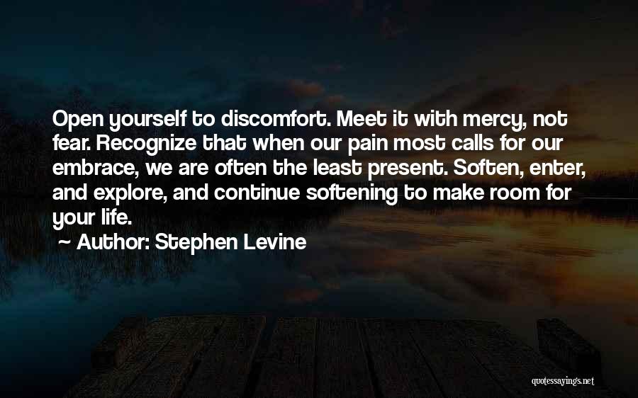 Embrace Pain Quotes By Stephen Levine