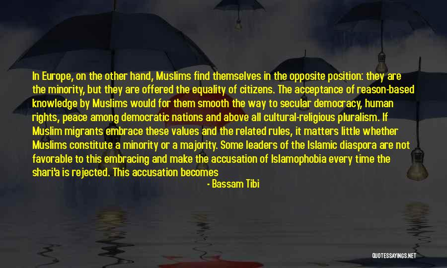 Embrace The In Between Quotes By Bassam Tibi Embrace The In Between Quotes By Bassam Tibi