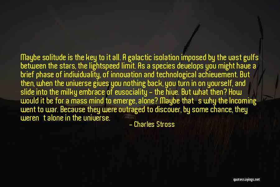 Embrace The In Between Quotes By Charles Stross