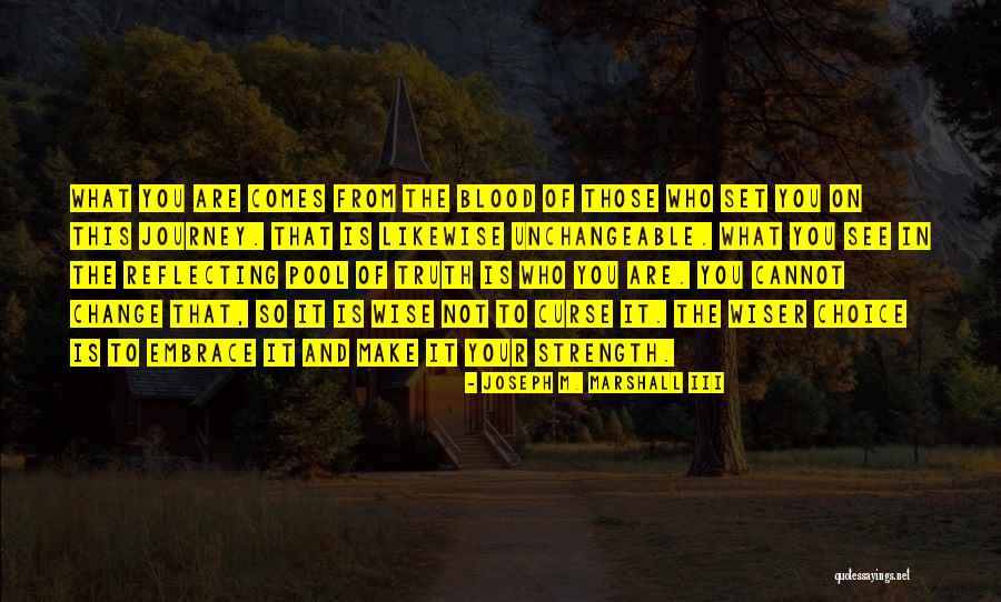 Embrace The Journey Quotes By Joseph M. Marshall III Embrace The Journey Quotes By Joseph M. Marshall III