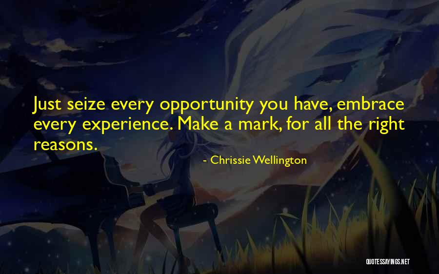 Embrace The Opportunity Quotes By Chrissie Wellington Embrace The Opportunity Quotes By Chrissie Wellington