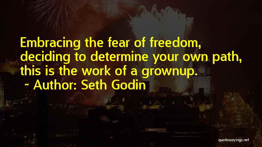 Embracing Fear Quotes By Seth Godin