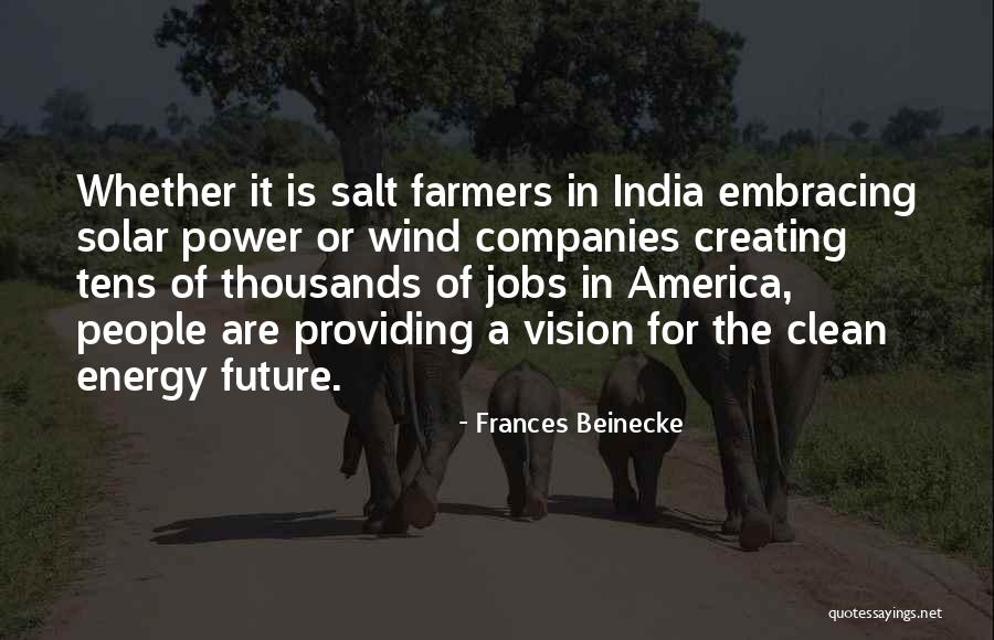 Embracing The Future Quotes By Frances Beinecke