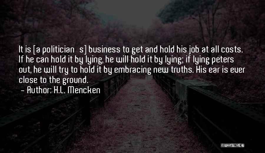 Embracing The New Quotes By H.L. Mencken