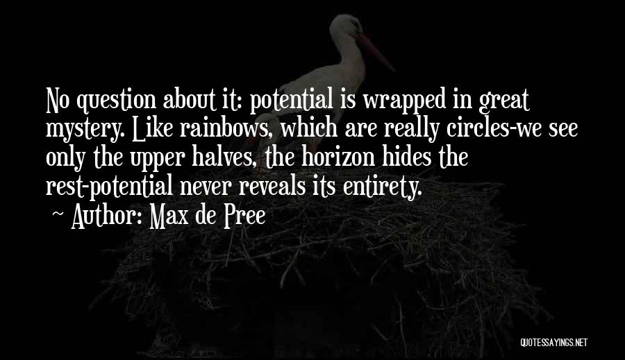 Embragues Quotes By Max De Pree