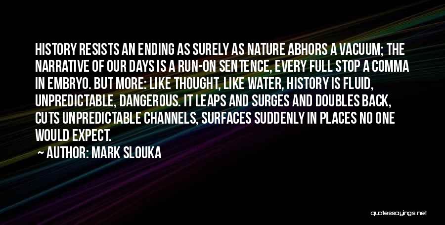 Embryo Quotes By Mark Slouka