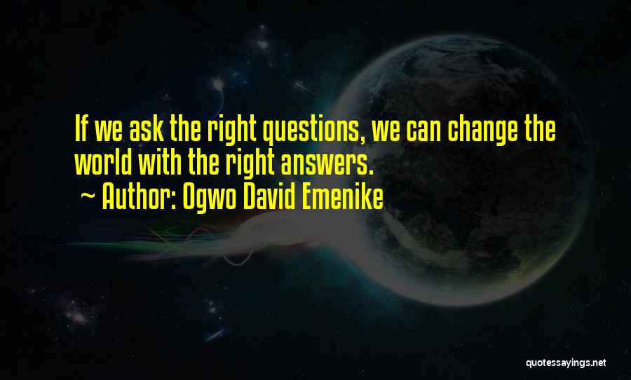 Emenike Quotes By Ogwo David Emenike