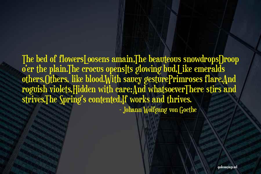 Emeralds Quotes By Johann Wolfgang Von Goethe