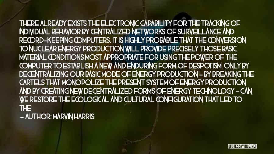 Emergence Quotes By Marvin Harris