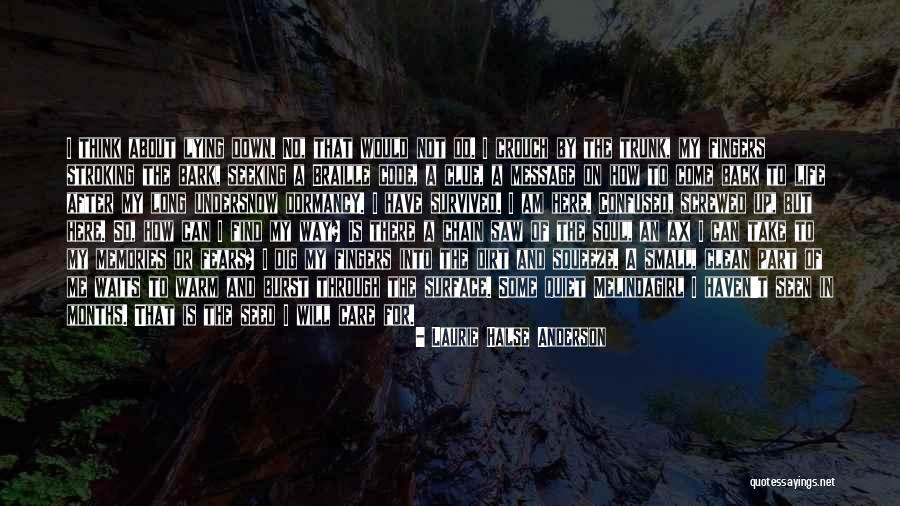 Emerico Trevino Quotes By Laurie Halse Anderson Emerico Trevino Quotes By Laurie Halse Anderson