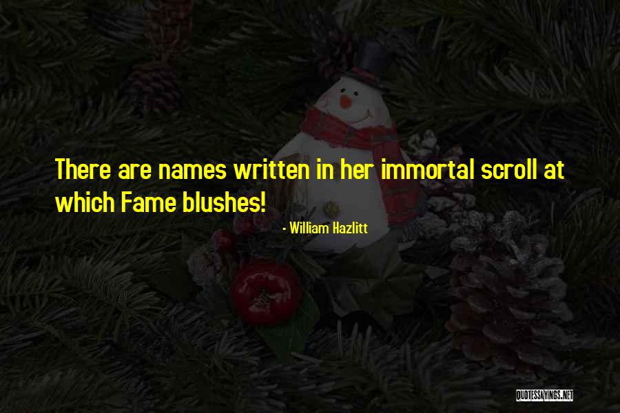 Emerik Blum Quotes By William Hazlitt