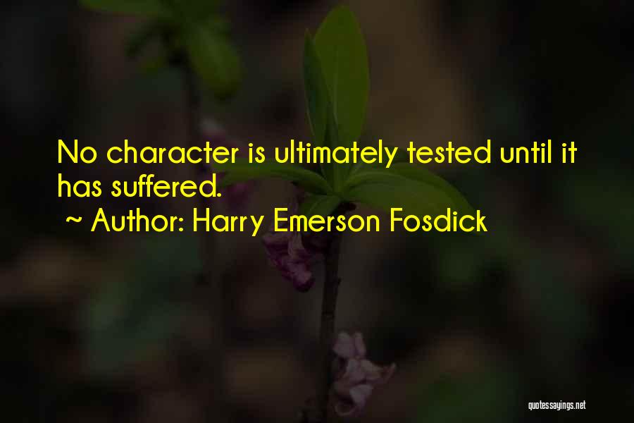 Emerson Fosdick Quotes By Harry Emerson Fosdick