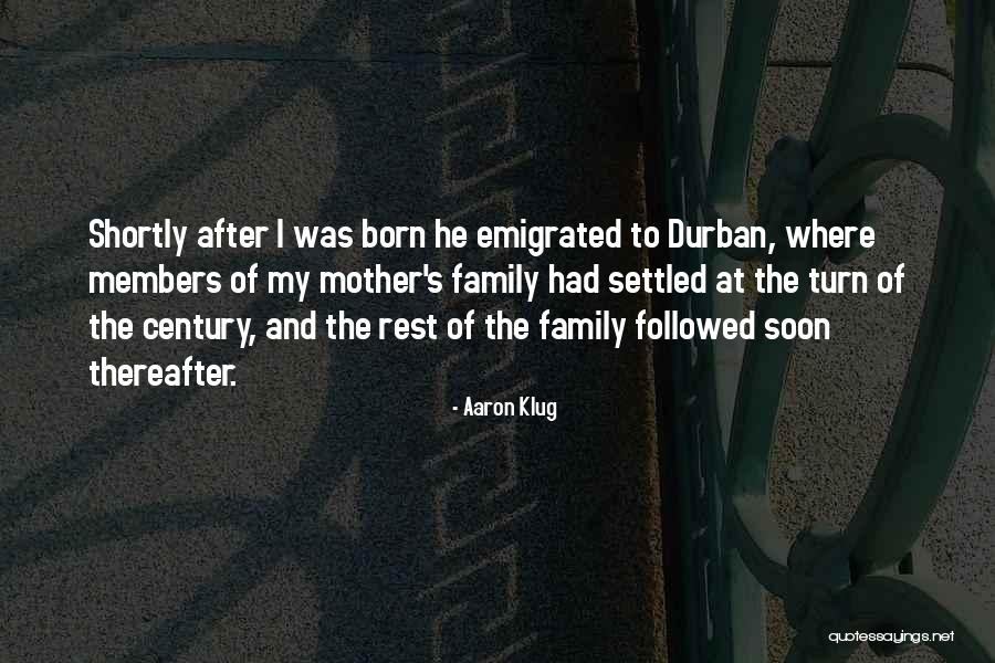 Emigrated From Quotes By Aaron Klug Emigrated From Quotes By Aaron Klug