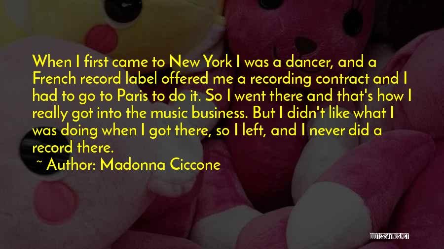 Emigratis 1 Quotes By Madonna Ciccone