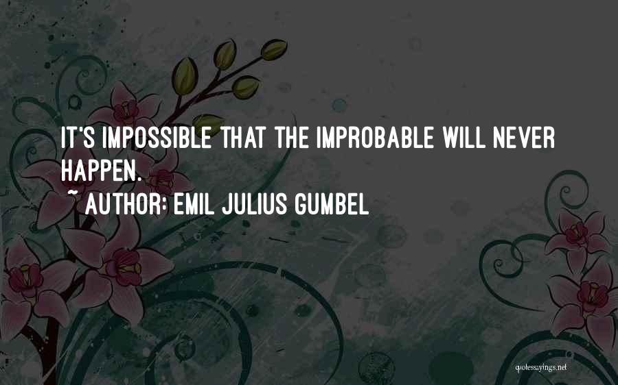 Emil Julius Gumbel Quotes 1547855