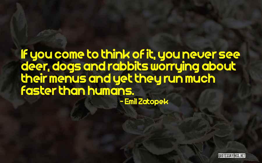 Emil Zatopek Quotes 355434