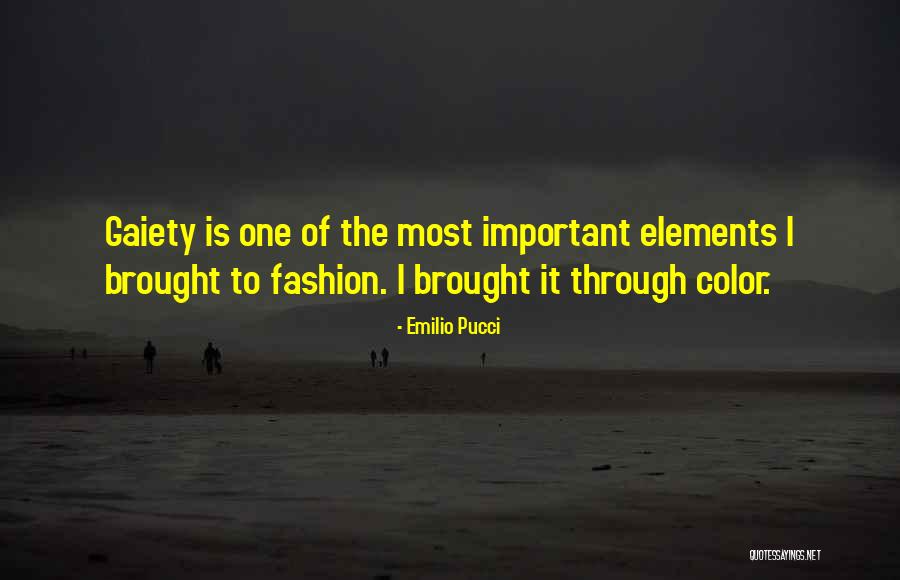 Emilio Pucci Quotes 1588249