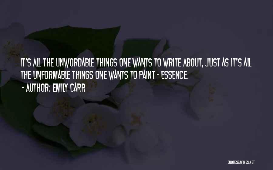 Emily Carr Quotes 281202