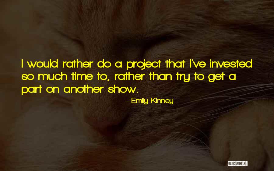 Emily Kinney Quotes 1944959