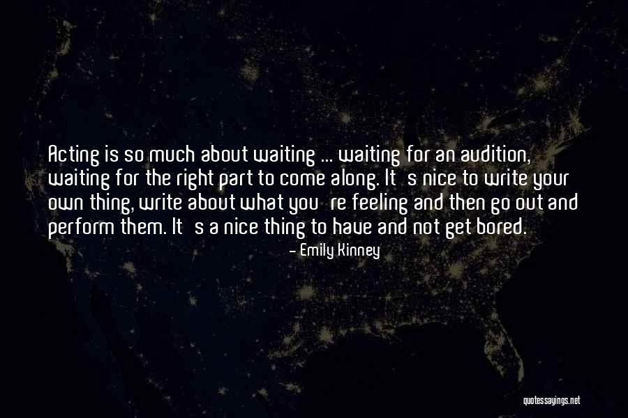 Emily Kinney Quotes 297094