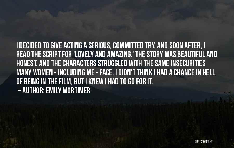 Emily Mortimer Quotes 419506