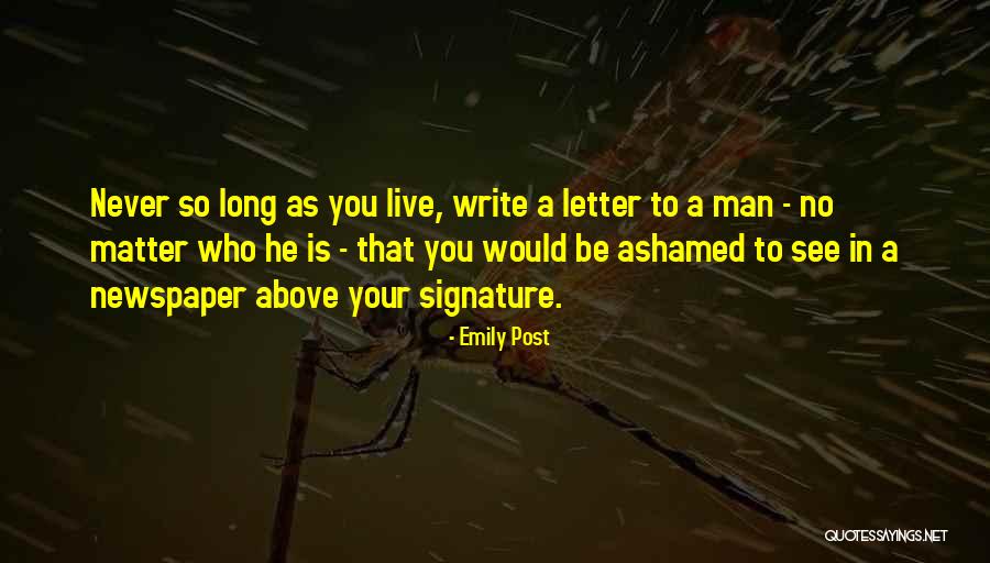 Emily Post Quotes 1383906