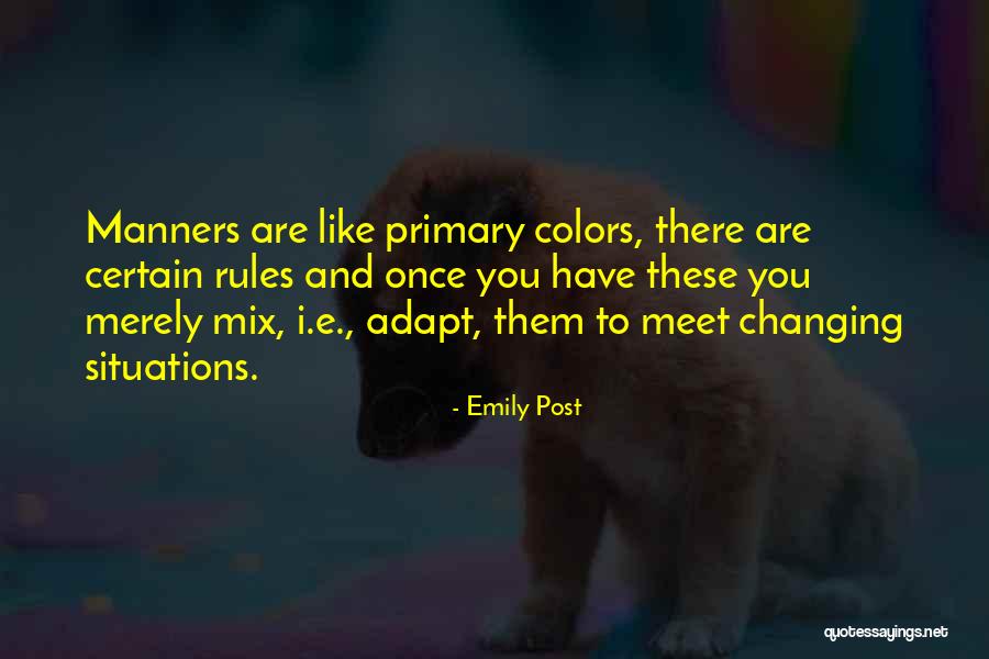 Emily Post Quotes 419350