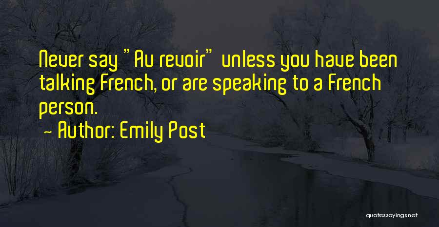 Emily Post Quotes 998850