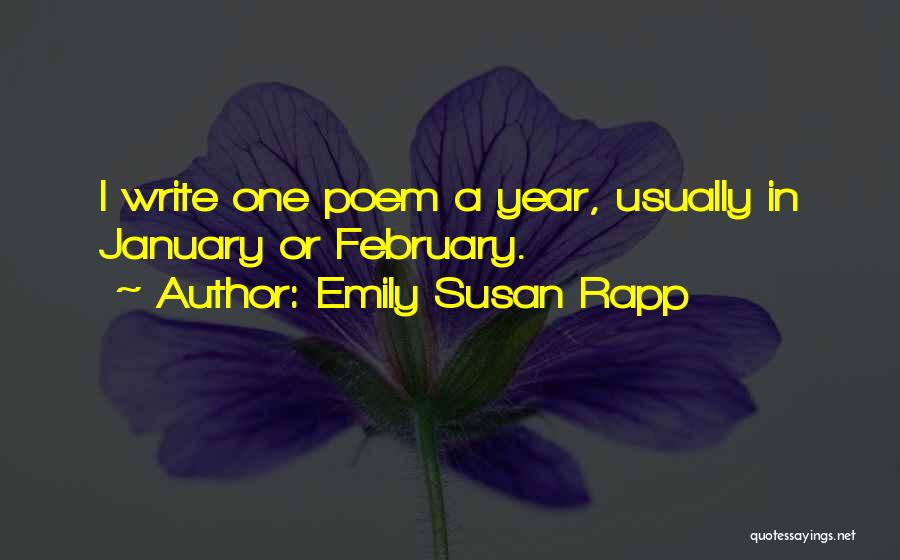 Emily Susan Rapp Quotes 2082053