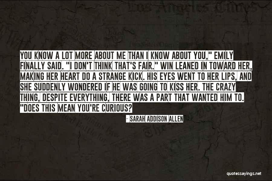 Emily The Strange Quotes By Sarah Addison Allen Emily The Strange Quotes By Sarah Addison Allen