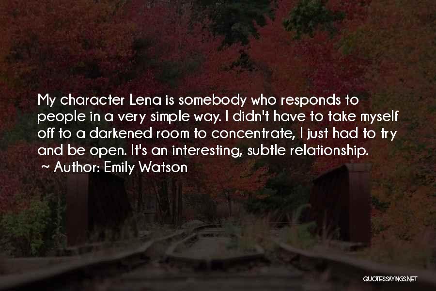 Emily Watson Quotes 1688539