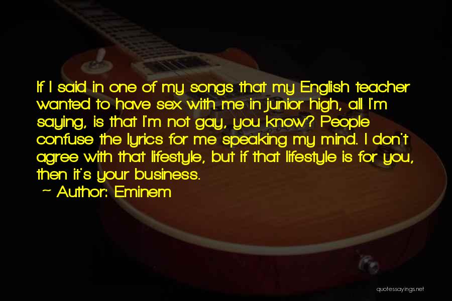 Eminem Lyrics Quotes By Eminem