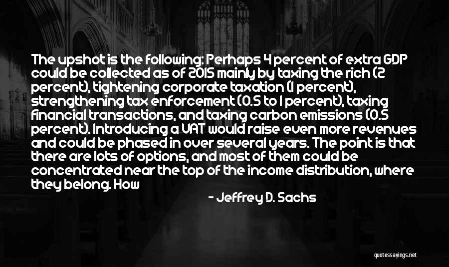 Emissions Near Quotes By Jeffrey D. Sachs Emissions Near Quotes By Jeffrey D. Sachs
