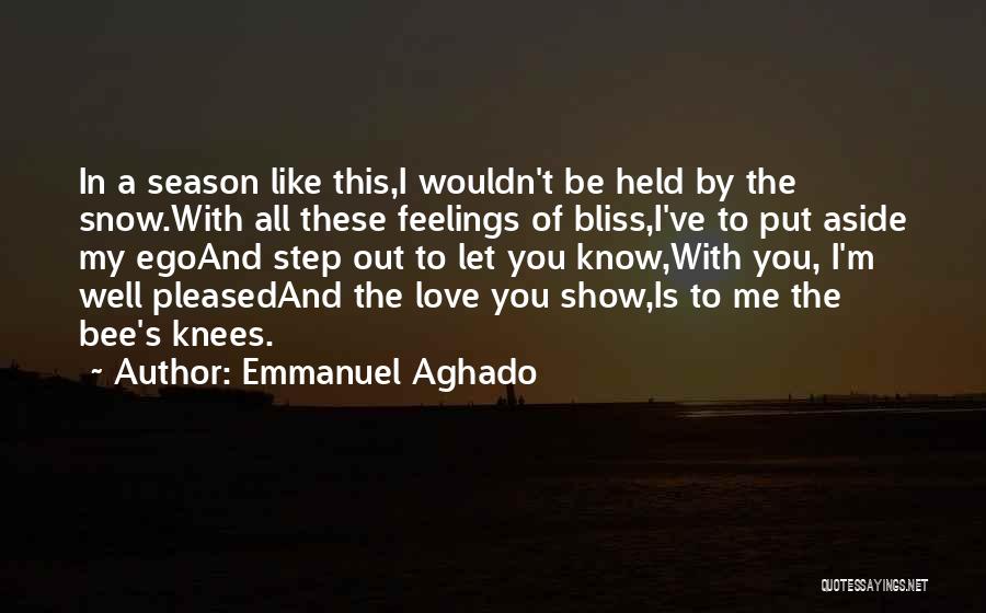 Emmanuel Aghado Quotes 83835