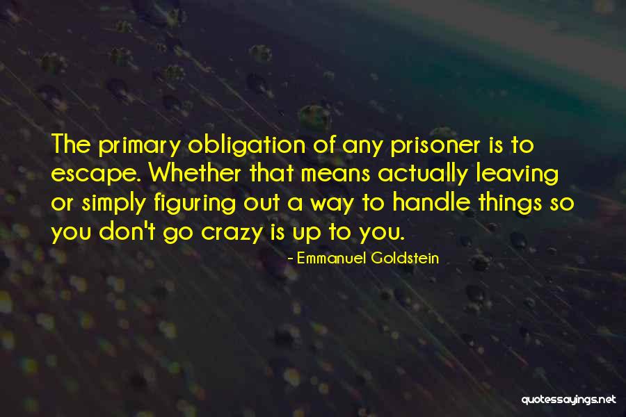 Emmanuel Goldstein Quotes 1922387