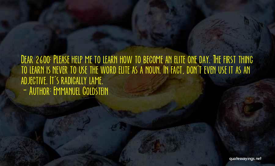 Emmanuel Goldstein Quotes 875313 Emmanuel Goldstein Quotes 875313