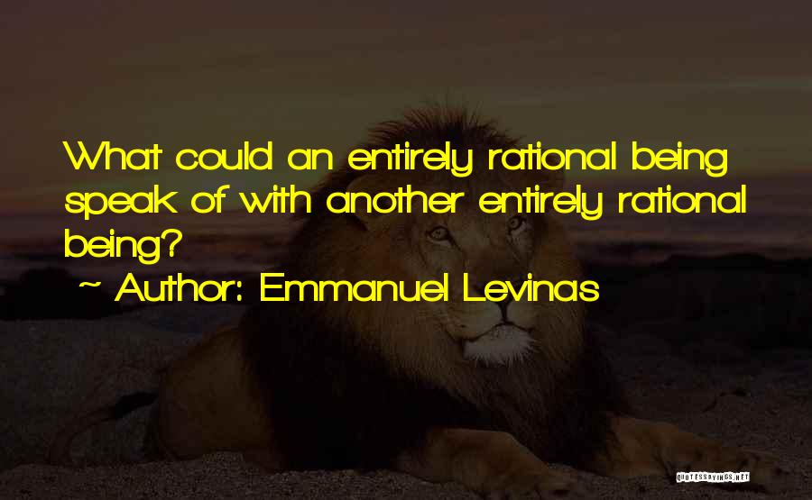 Emmanuel Levinas Quotes 692445