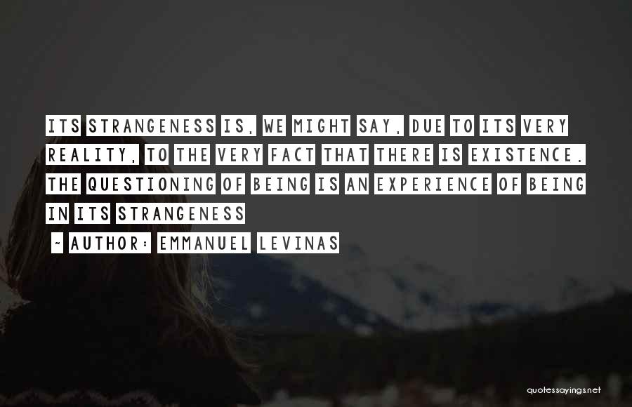Emmanuel Levinas Quotes 707544